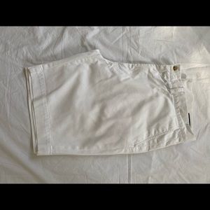 Size 35 White Men Ralph Lauren Polo Shorts